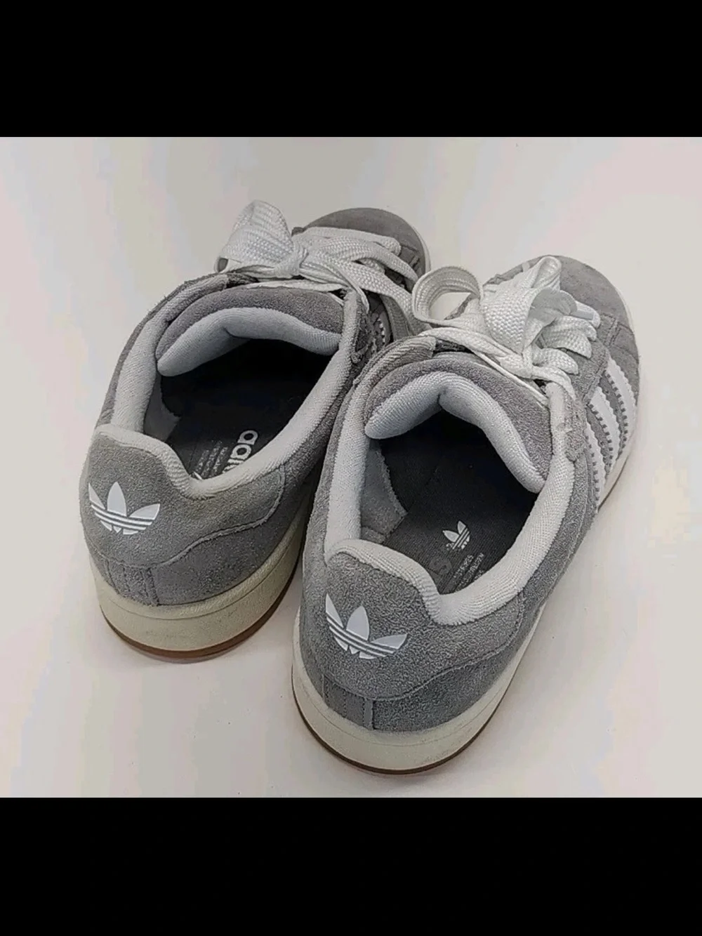 Y2K-Inspired Adidas Campus 00s Grey Suede Sneakers - Grey Three / Cloud White